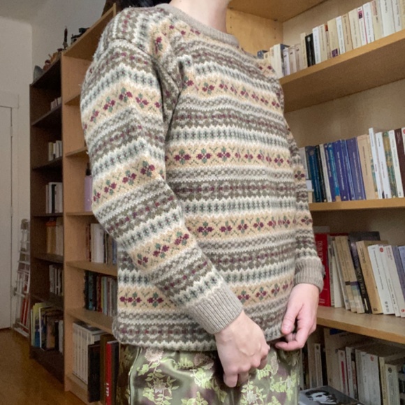 Vintage wool sweater - Picture 2 of 2